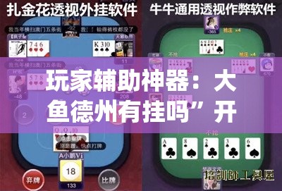 玩家辅助神器：大鱼德州有挂吗”开挂(透视)辅助神器