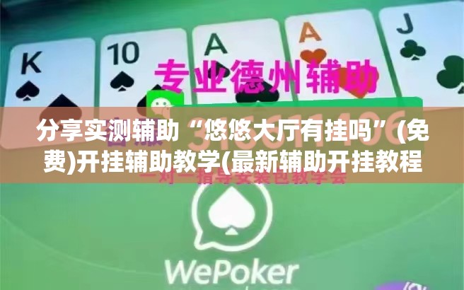 分享实测辅助“悠悠大厅有挂吗	”(免费)开挂辅助教学(最新辅助开挂教程)