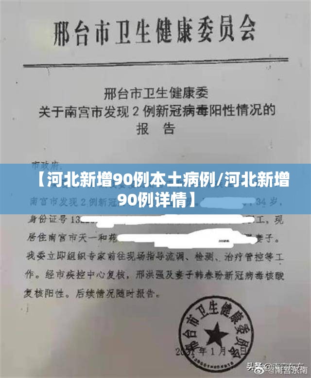 【河北新增90例本土病例/河北新增90例详情】