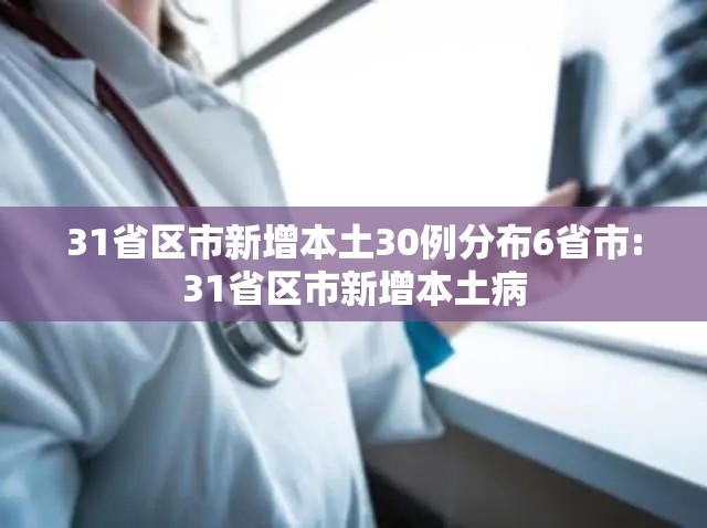 31省区市新增本土30例分布6省市:31省区市新增本土病