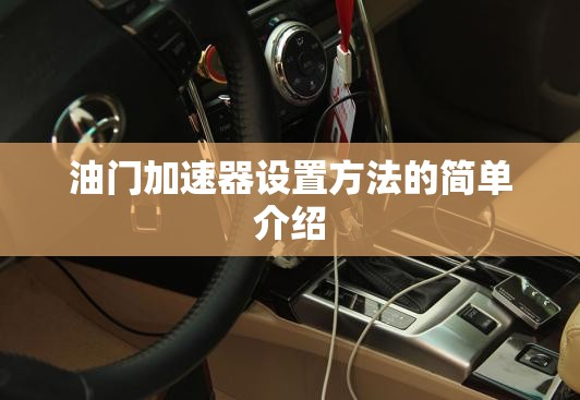 油门加速器设置方法的简单介绍 油门加速器设置方法的简单介绍
