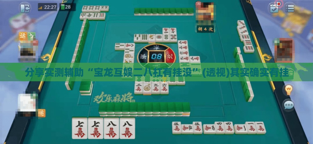分享实测辅助“宝龙互娱二八杠有挂没”(透视)其实确实有挂