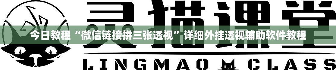 今日教程“微信链接拼三张透视”详细外挂透视辅助软件教程