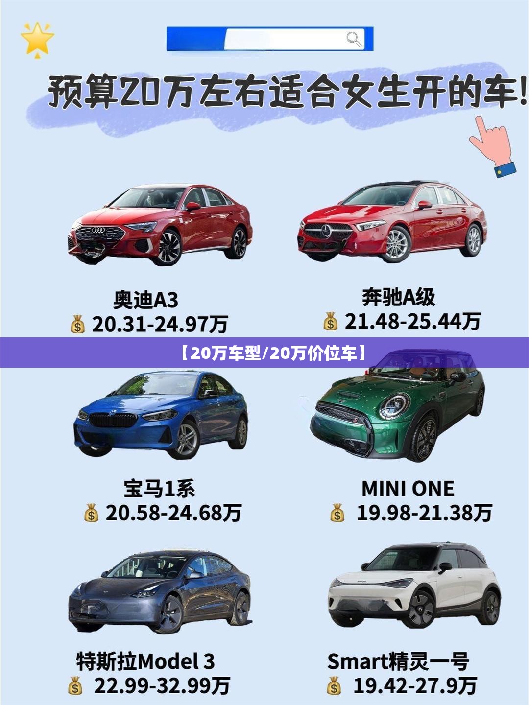 【20万车型/20万价位车】 【20万车型/20万价位车】