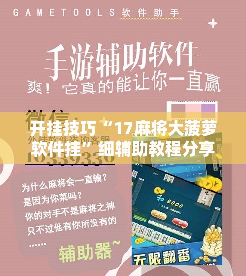 开挂技巧“17麻将大菠萝软件挂”细辅助教程分享