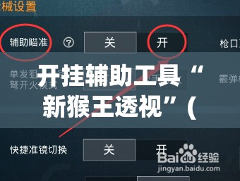 开挂辅助工具“新猴王透视”(辅助神器)开挂详细教程