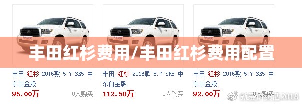丰田红杉费用/丰田红杉费用配置
