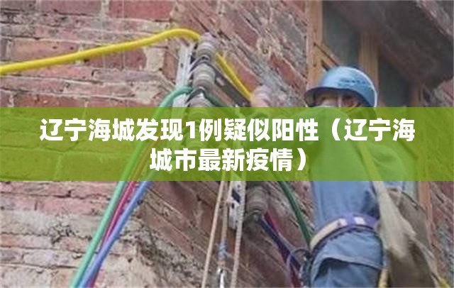 辽宁海城发现1例疑似阳性（辽宁海城市最新疫情）