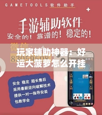 玩家辅助神器：好运大菠萝怎么开挂”开挂(透视)最新辅助详细