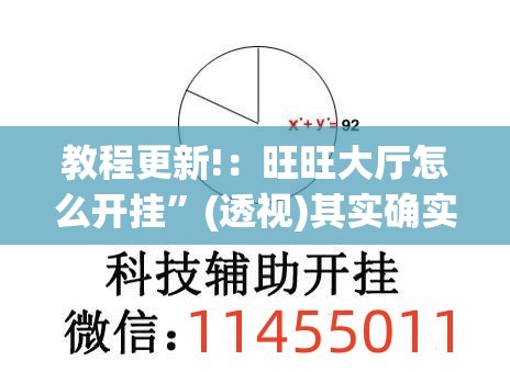 教程更新!：旺旺大厅怎么开挂”(透视)其实确实有挂