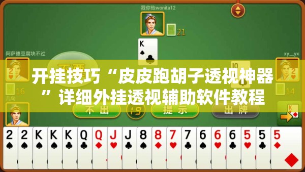 开挂技巧“皮皮跑胡子透视神器”详细外挂透视辅助软件教程