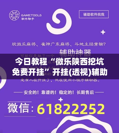 今日教程“微乐陕西挖坑免费开挂”开挂(透视)辅助神器