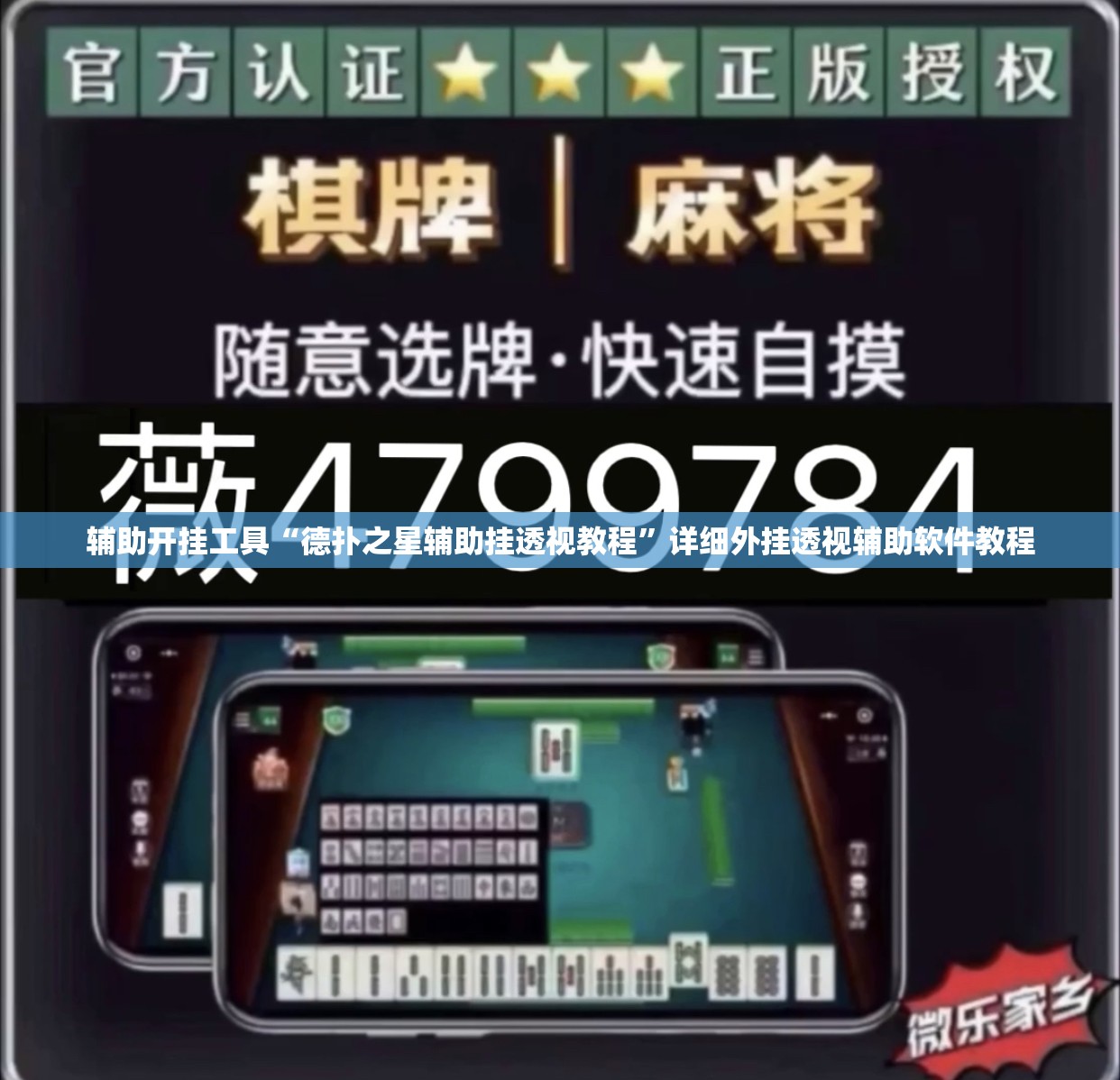 辅助开挂工具“德扑之星辅助挂透视教程”详细外挂透视辅助软件教程