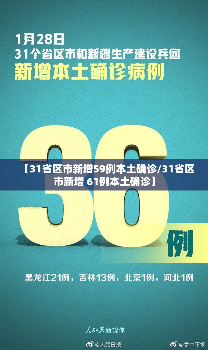 【31省区市新增59例本土确诊/31省区市新增 61例本土确诊】