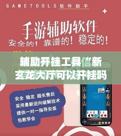辅助开挂工具“新玄龙大厅可以开挂吗”(免费)开挂辅助教学(最新辅助开挂教程)