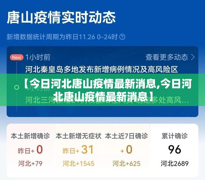 【今日河北唐山疫情最新消息,今日河北唐山疫情最新消息】