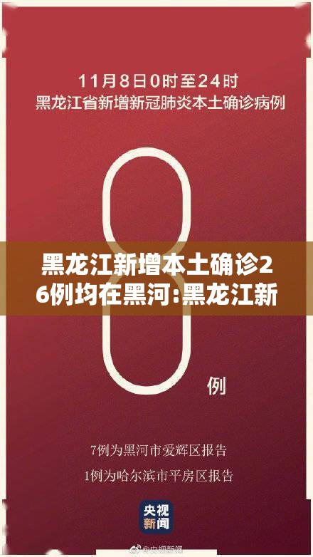 黑龙江新增本土确诊26例均在黑河:黑龙江新增16例确