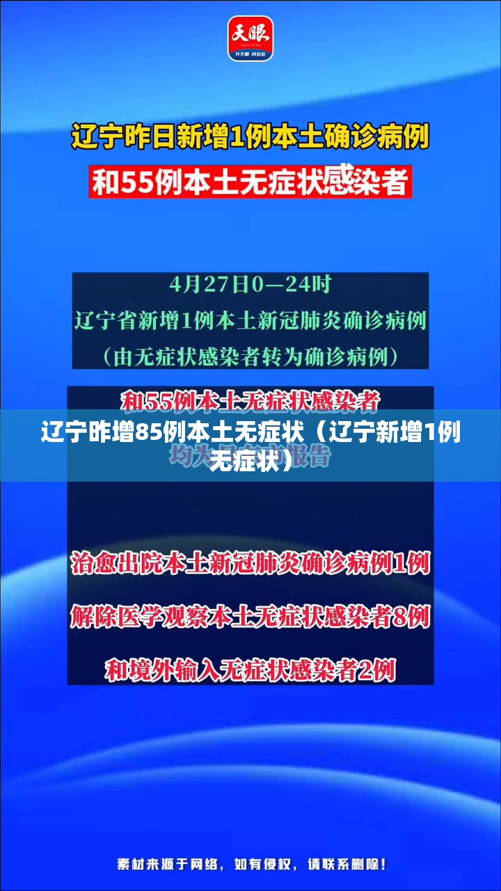 辽宁昨增85例本土无症状(辽宁新增1例无症状) 辽宁昨增85例本土无症状(辽宁新增1例无症状)