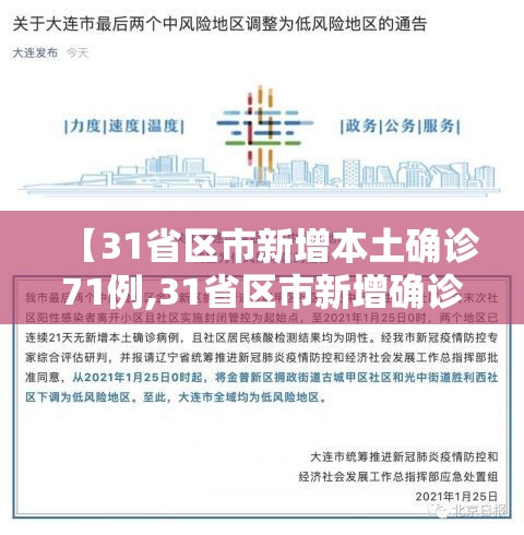 【31省区市新增本土确诊71例,31省区市新增确诊144例 本土126例】