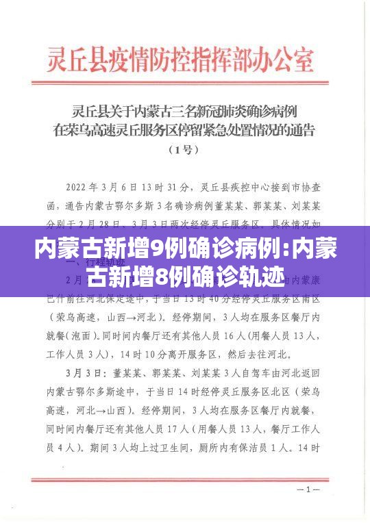 内蒙古新增9例确诊病例:内蒙古新增8例确诊轨迹
