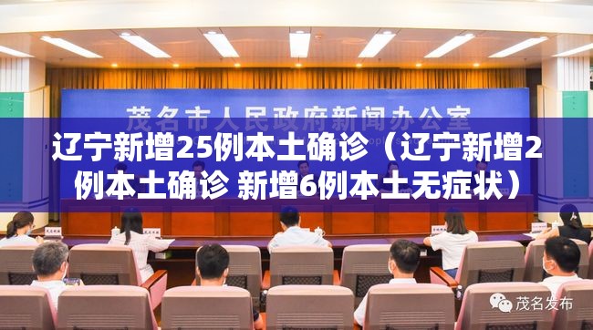 辽宁新增25例本土确诊（辽宁新增2例本土确诊 新增6例本土无症状）
