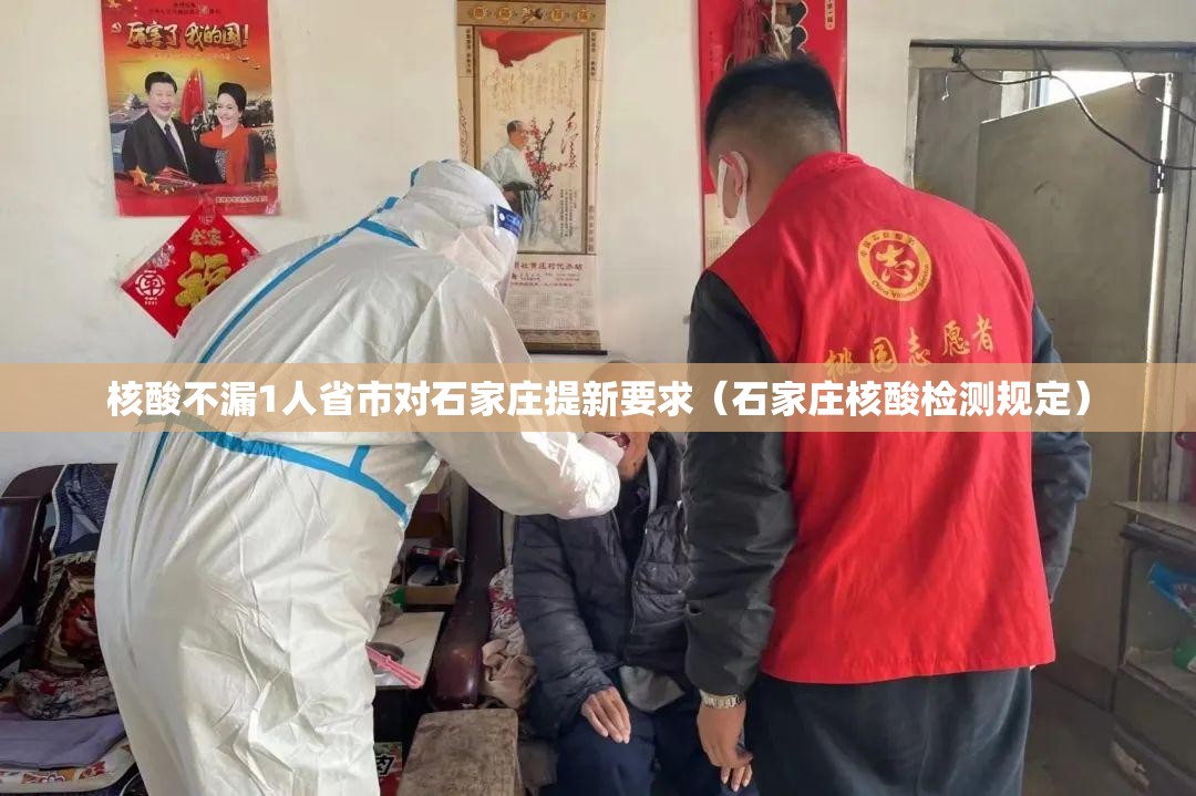 核酸不漏1人省市对石家庄提新要求（石家庄核酸检测规定）