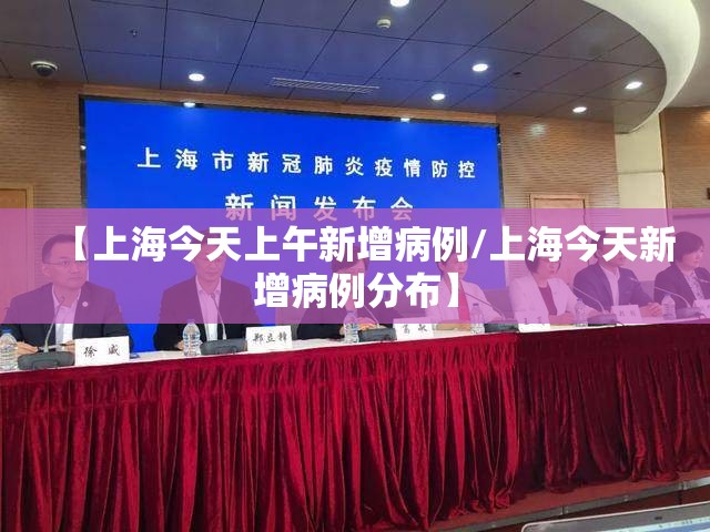 【上海今天上午新增病例/上海今天新增病例分布】 【上海今天上午新增病例/上海今天新增病例分布】