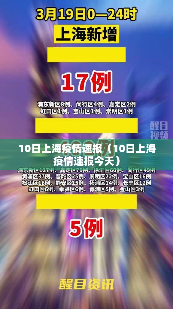 10日上海疫情速报（10日上海疫情速报今天）