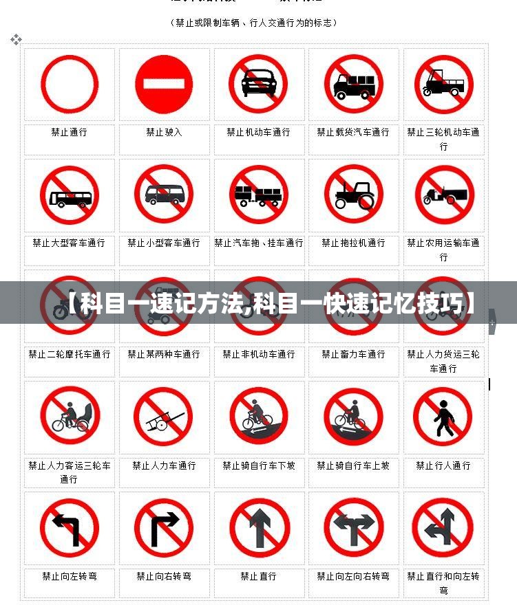 【科目一速记方法,科目一快速记忆技巧】 【科目一速记方法,科目一快速记忆技巧】