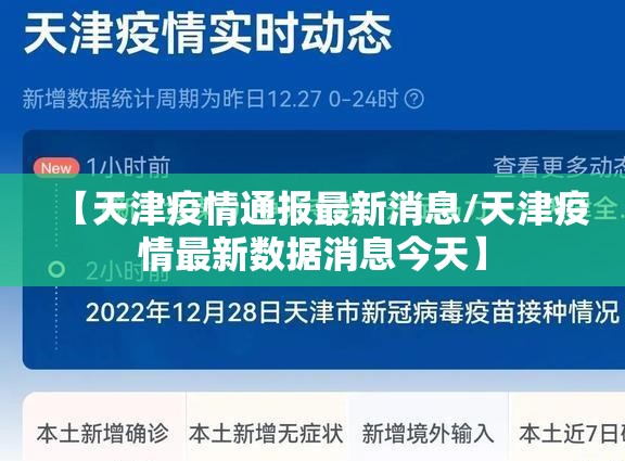 【天津疫情通报最新消息/天津疫情最新数据消息今天】