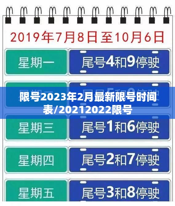 限号2023年2月最新限号时间表/20212022限号 限号2023年2月最新限号时间表/20212022限号