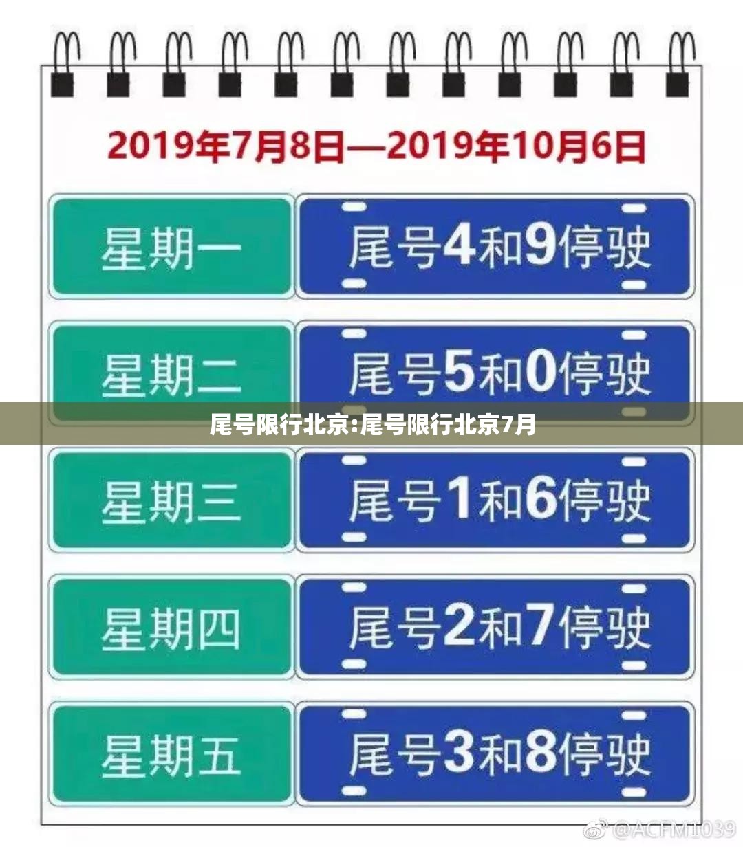 尾号限行北京:尾号限行北京7月