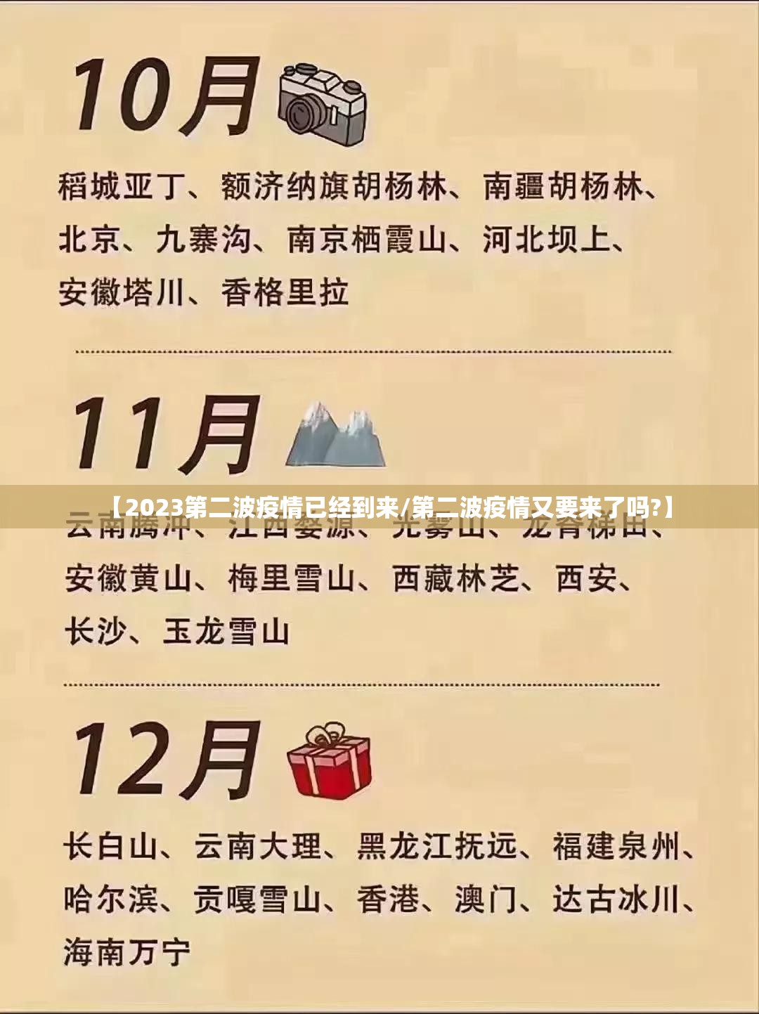 【2023第二波疫情已经到来/第二波疫情又要来了吗?】 【2023第二波疫情已经到来/第二波疫情又要来了吗?】