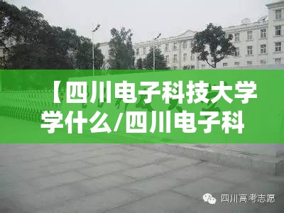【四川电子科技大学学什么/四川电子科技大学有大专吗】 【四川电子科技大学学什么/四川电子科技大学有大专吗】