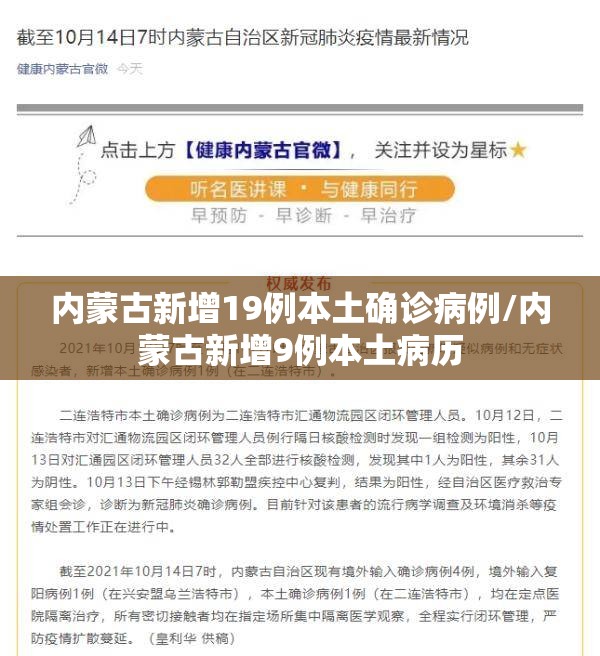 内蒙古新增19例本土确诊病例/内蒙古新增9例本土病历