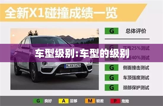 车型级别:车型的级别