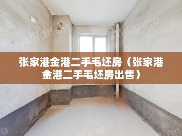 张家港金港二手毛坯房（张家港金港二手毛坯房出售）