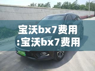 宝沃bx7费用:宝沃bx7费用28t 宝沃bx7费用:宝沃bx7费用28t