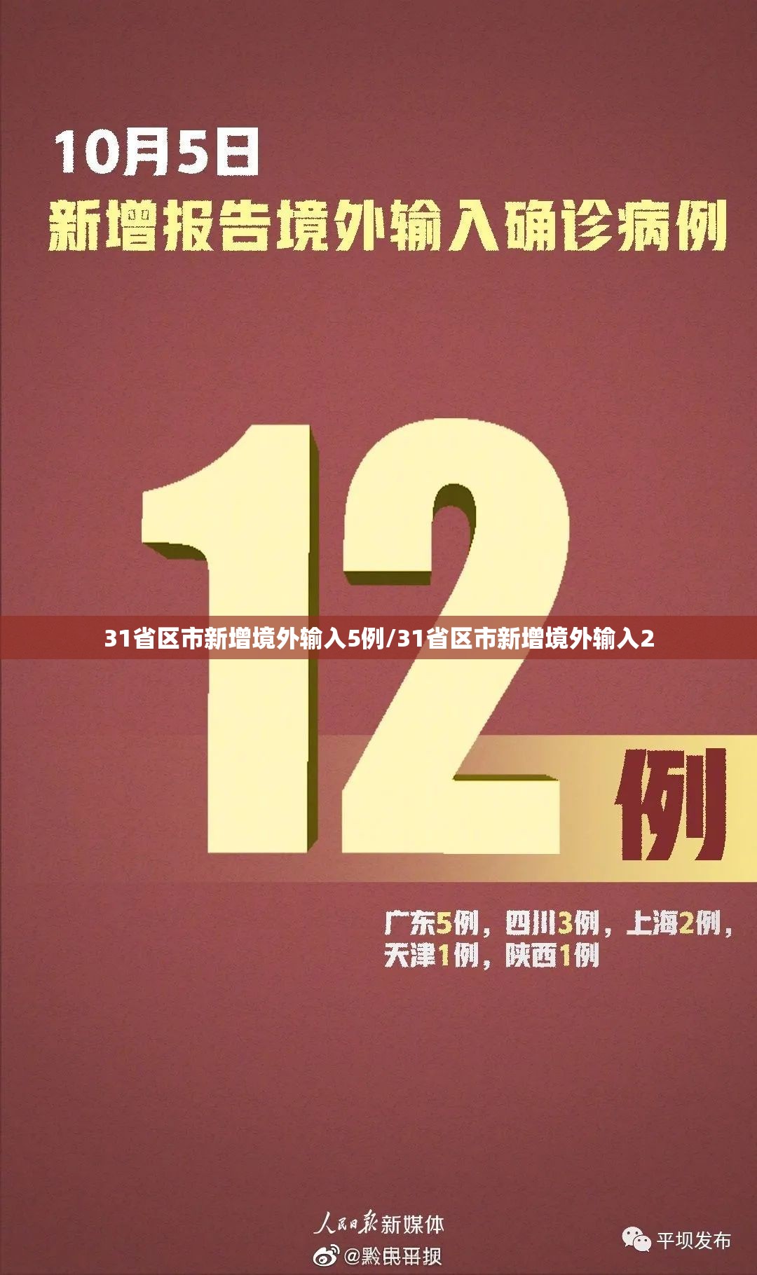 31省区市新增境外输入5例/31省区市新增境外输入2 31省区市新增境外输入5例/31省区市新增境外输入2