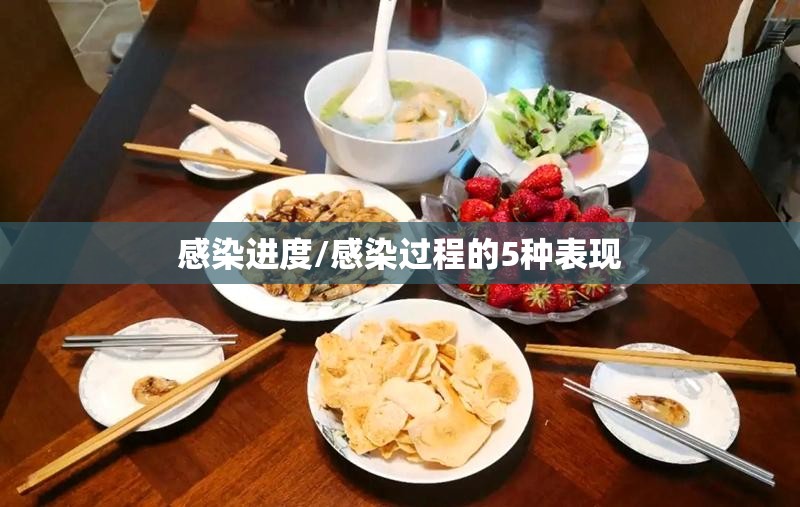 感染进度/感染过程的5种表现