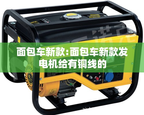 面包车新款:面包车新款发电机给有铜线的