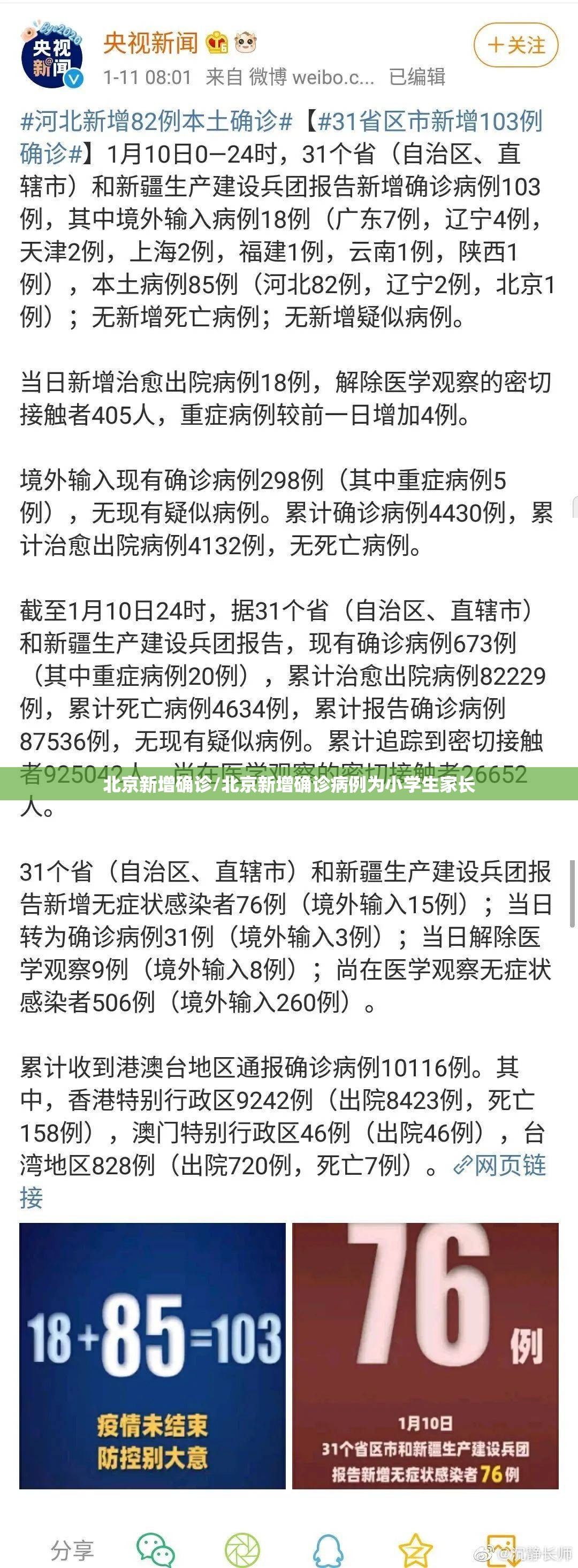 北京新增确诊/北京新增确诊病例为小学生家长 北京新增确诊/北京新增确诊病例为小学生家长