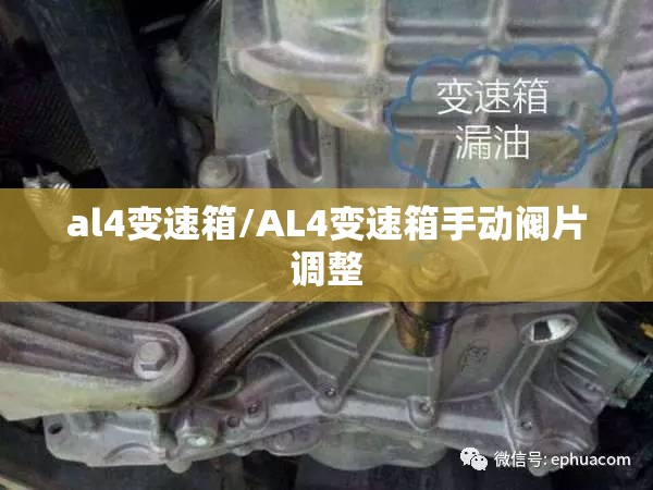 al4变速箱/AL4变速箱手动阀片调整