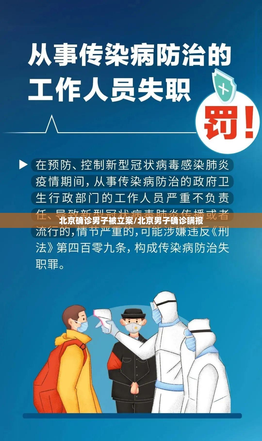 北京确诊男子被立案/北京男子确诊瞒报