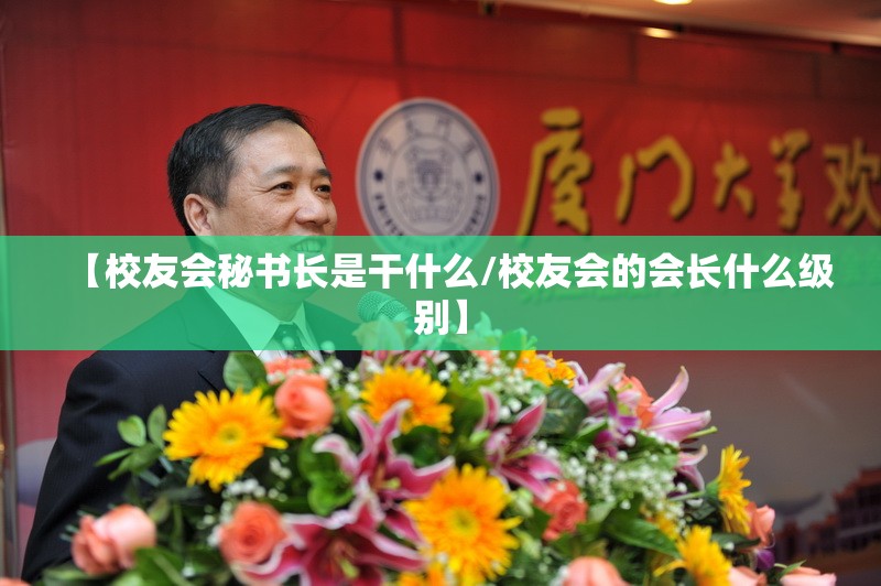 【校友会秘书长是干什么/校友会的会长什么级别】