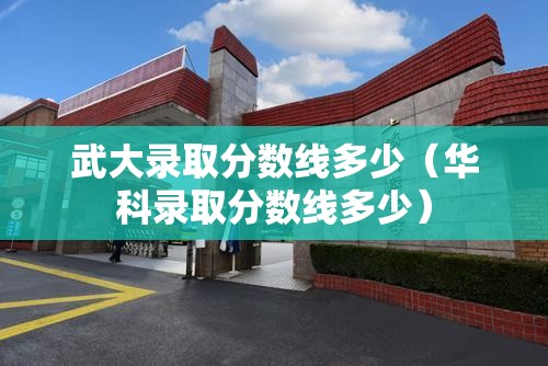 武大录取分数线多少（华科录取分数线多少）