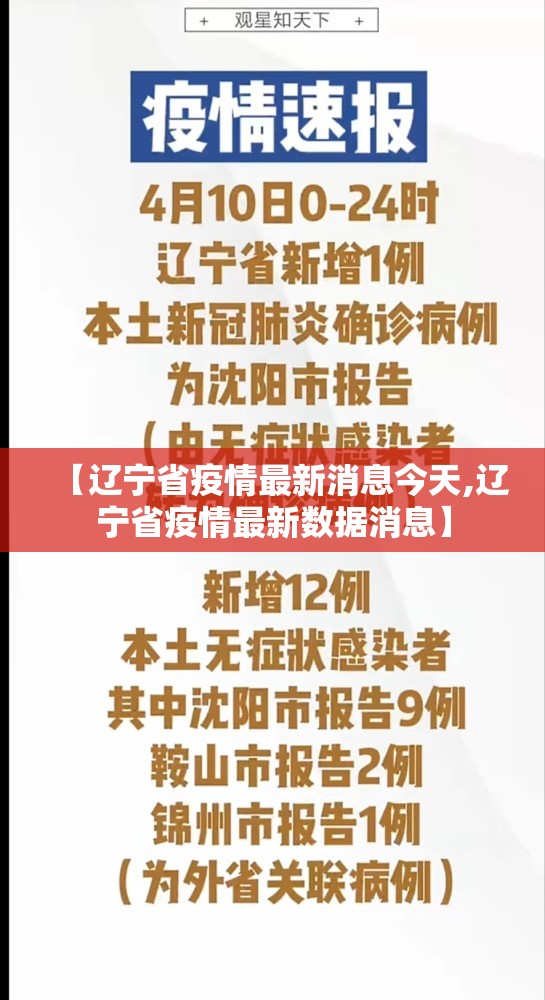 【辽宁省疫情最新消息今天,辽宁省疫情最新数据消息】
