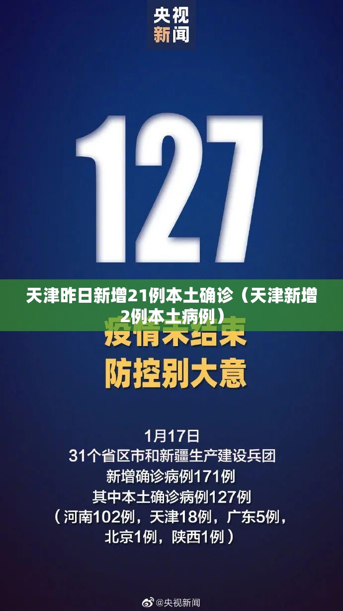 天津昨日新增21例本土确诊(天津新增2例本土病例) 天津昨日新增21例本土确诊(天津新增2例本土病例)