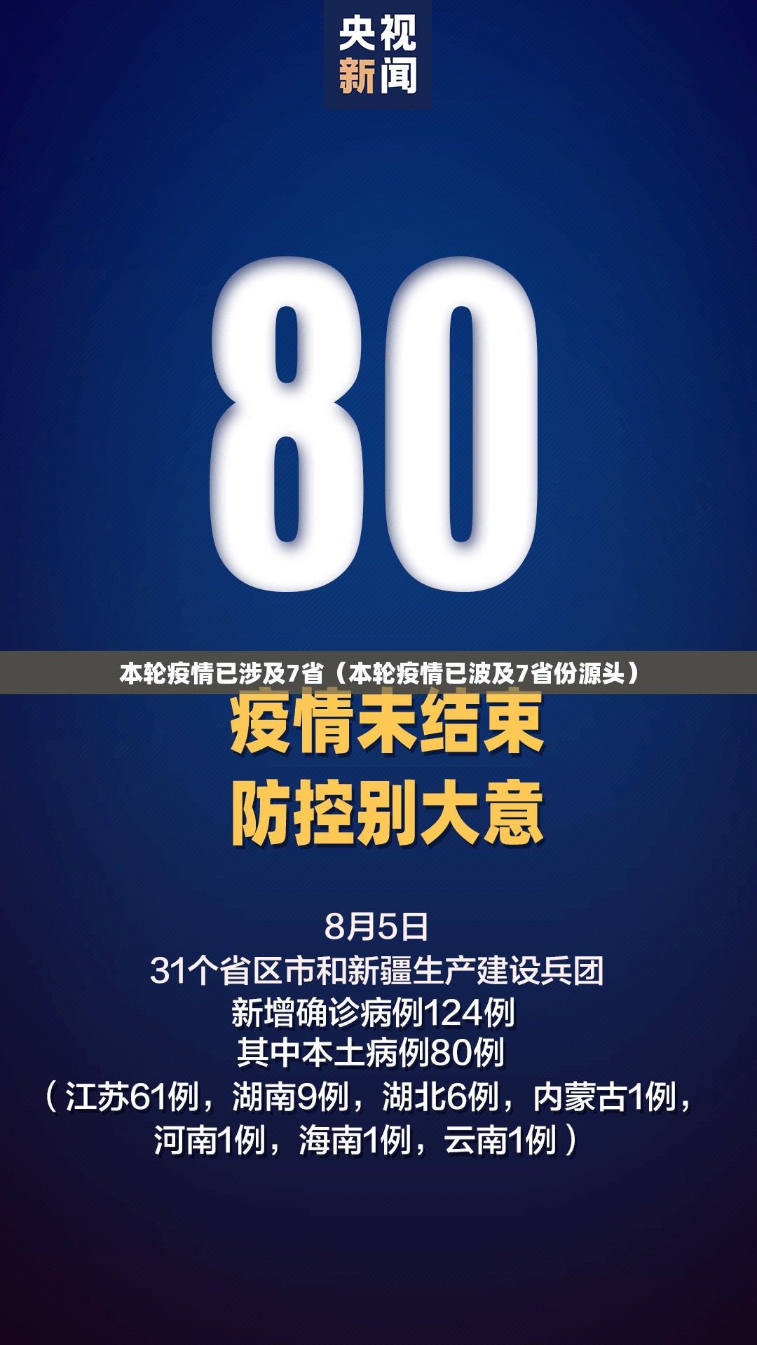 本轮疫情已涉及7省(本轮疫情已波及7省份源头) 本轮疫情已涉及7省(本轮疫情已波及7省份源头)