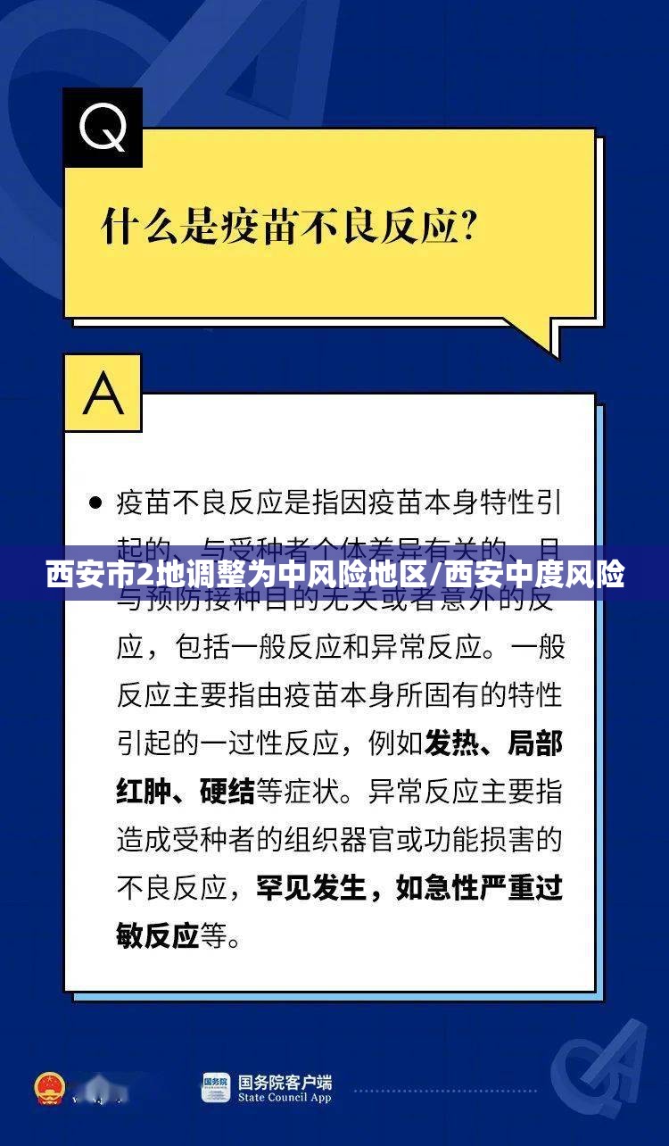 西安市2地调整为中风险地区/西安中度风险